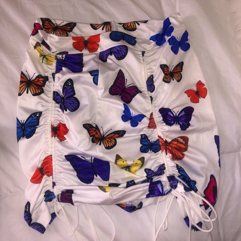 Mini butterfly skirt